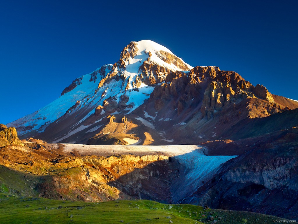 Kazbek восхождение Грузия